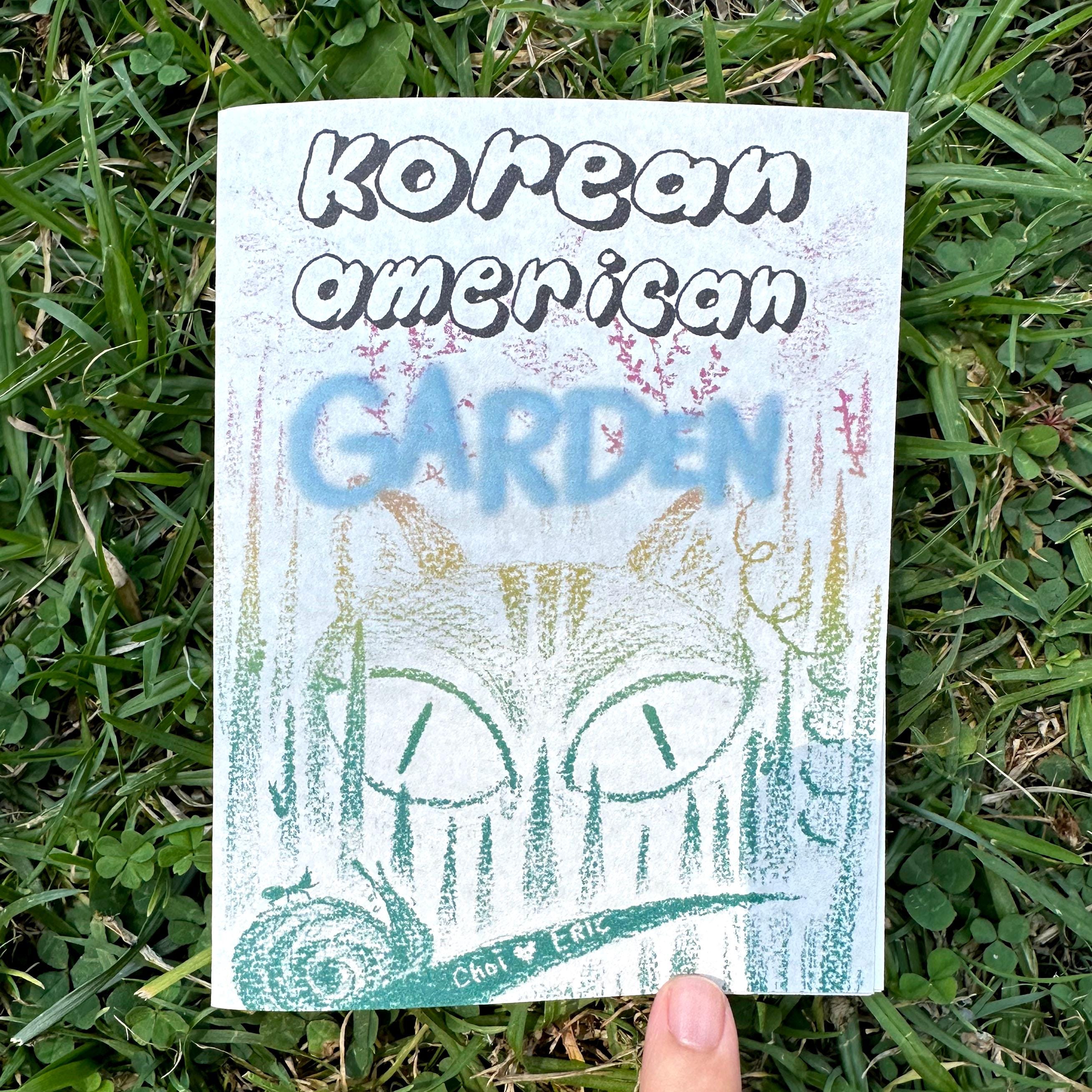 Korean American Cooking Comics - Garden