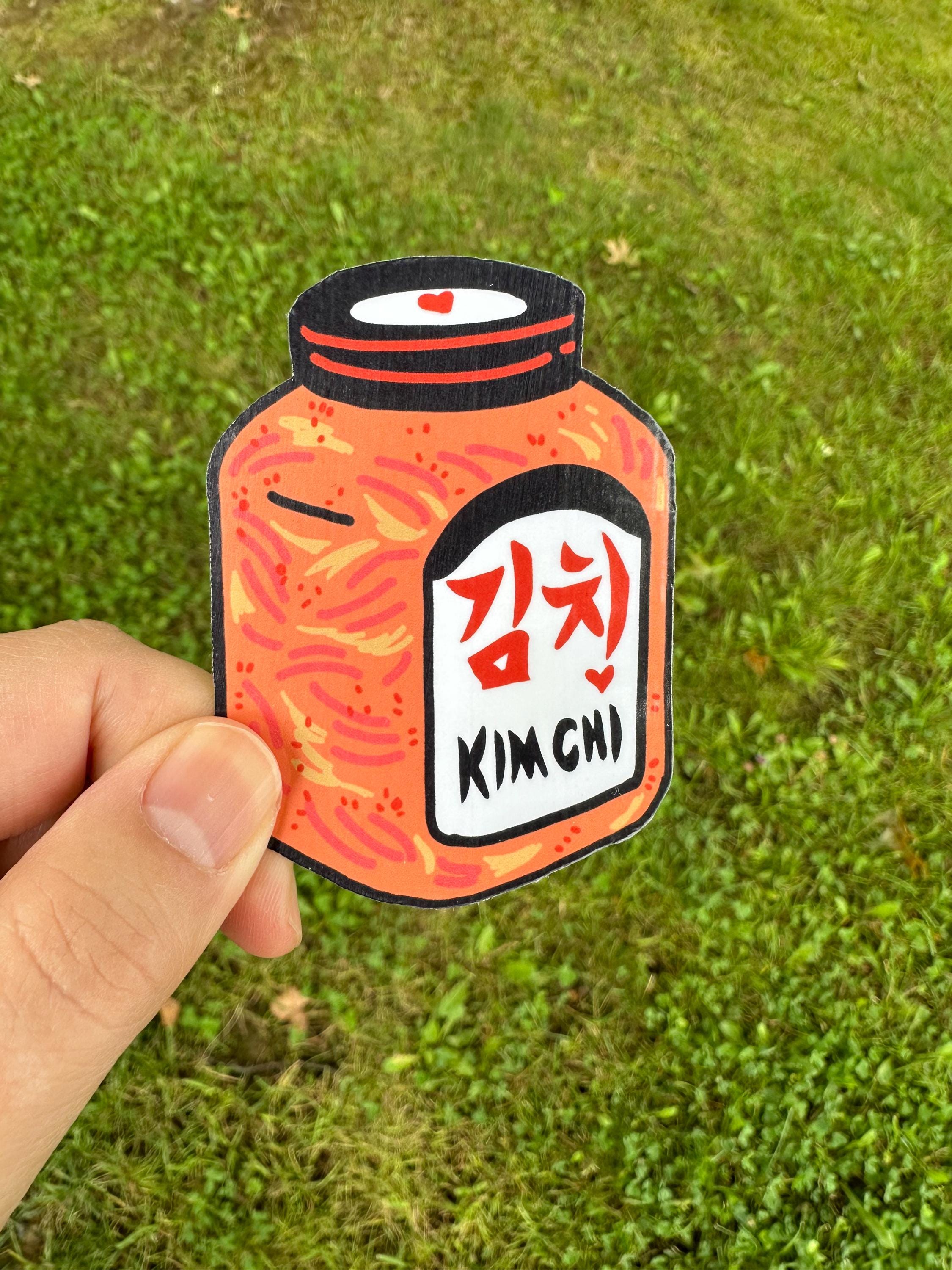 Kimchi Stickers 3-pack