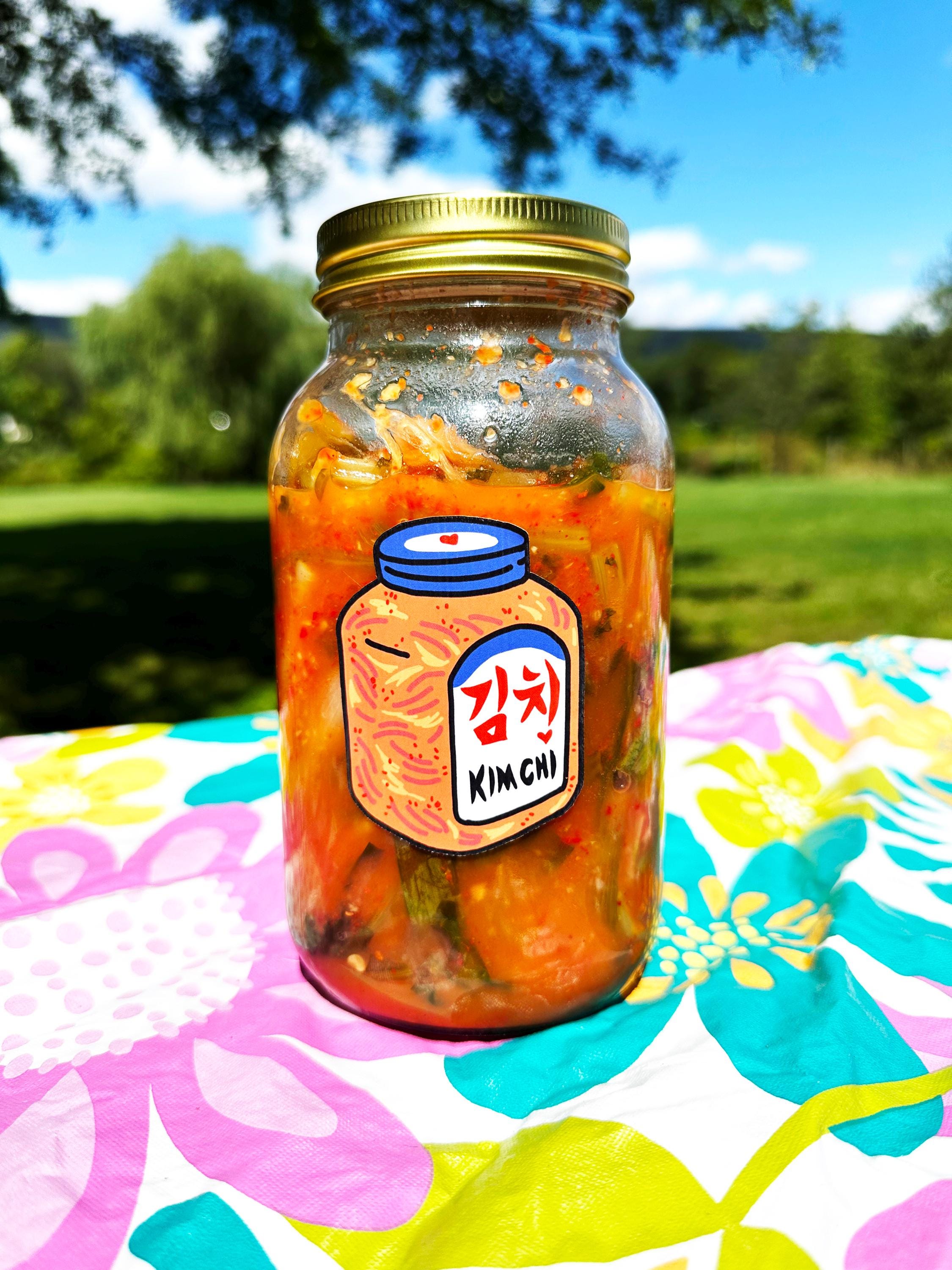 Kimchi Stickers 3-pack