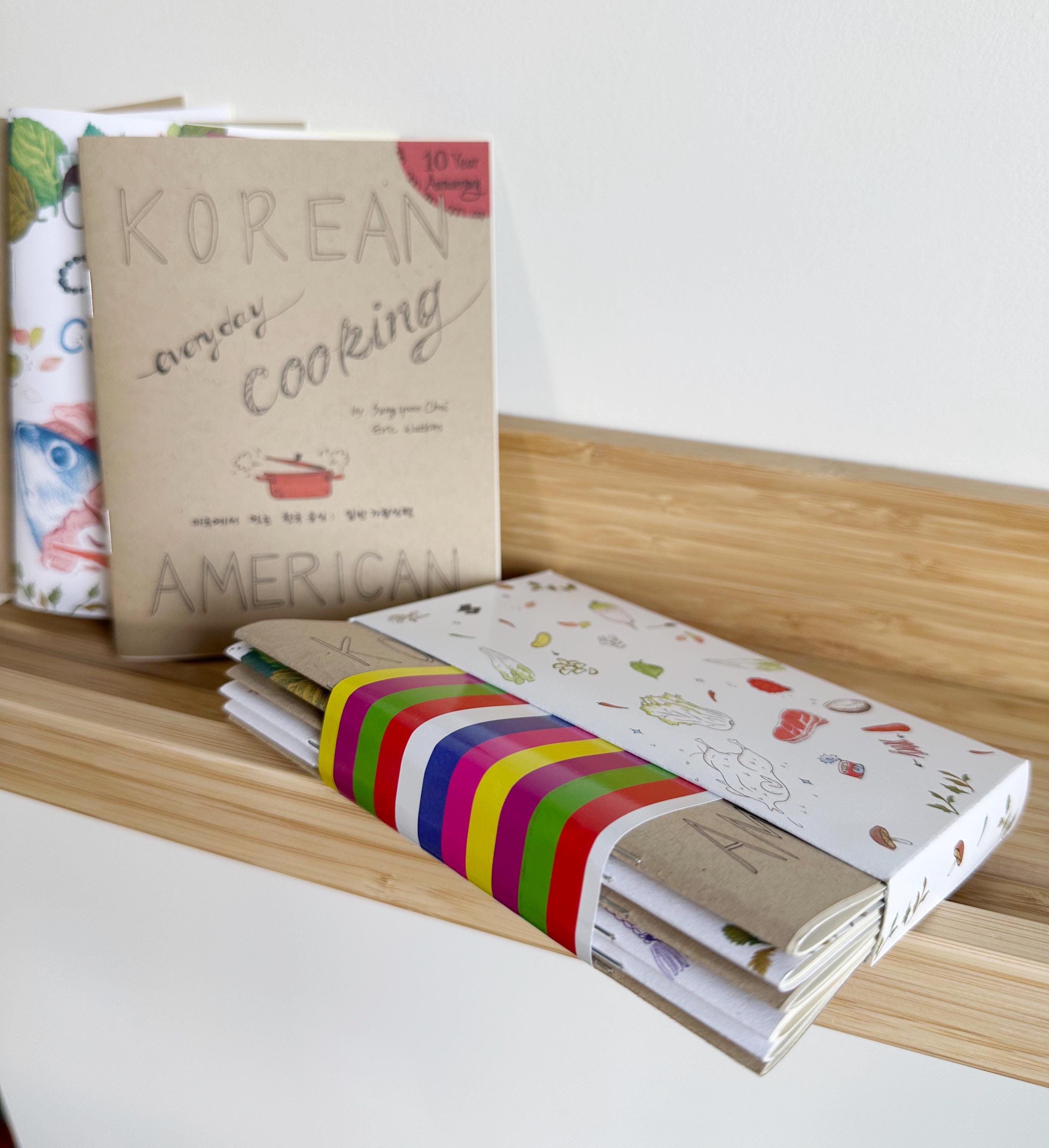 Korean American Cooking Comics  —  6-Pack Bundle© w/Case