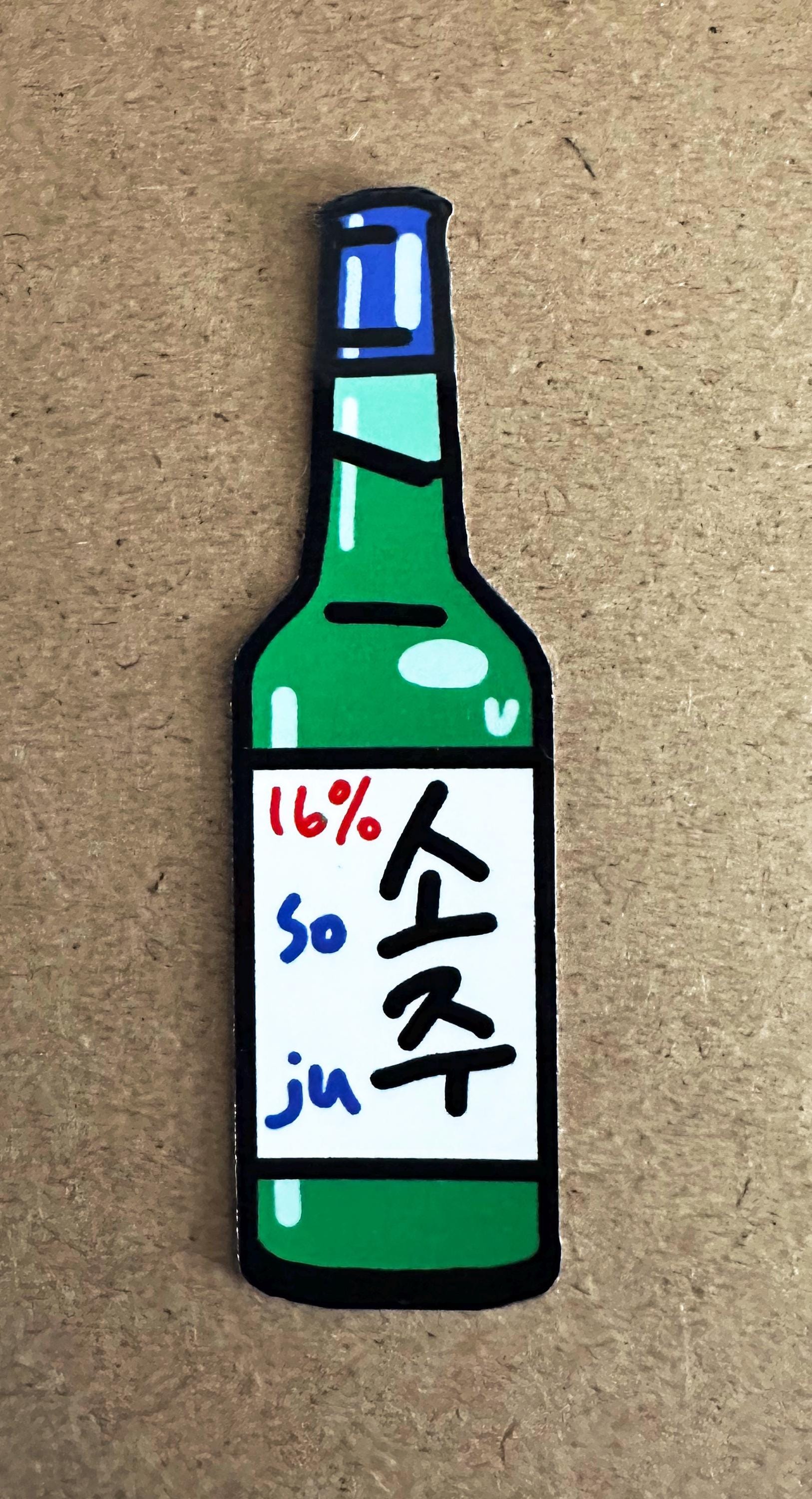 Soju Stickers 3 pack