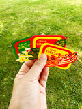 I Love Kimchi Stickers 3 pack