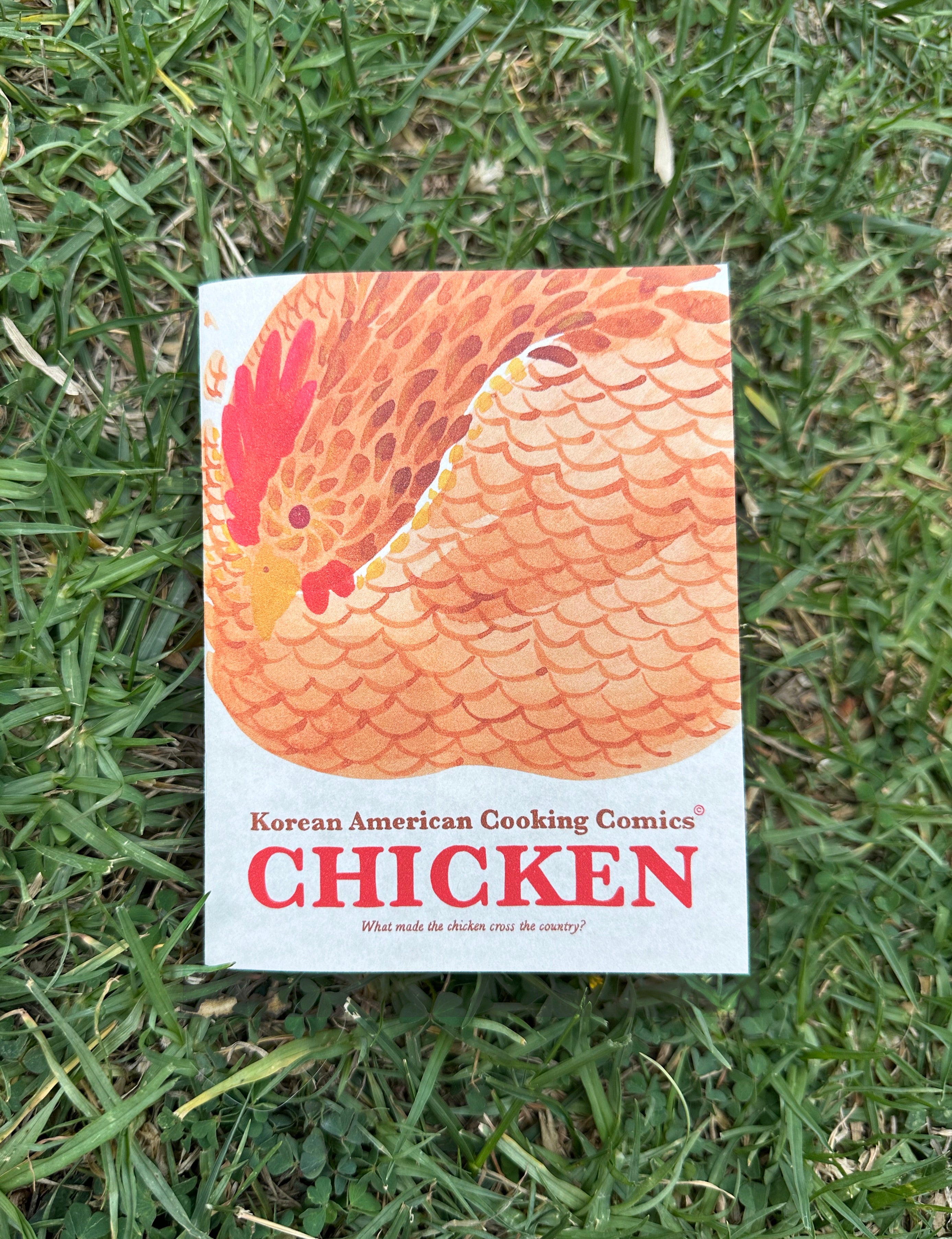 Korean American Cooking Comics - Chicken