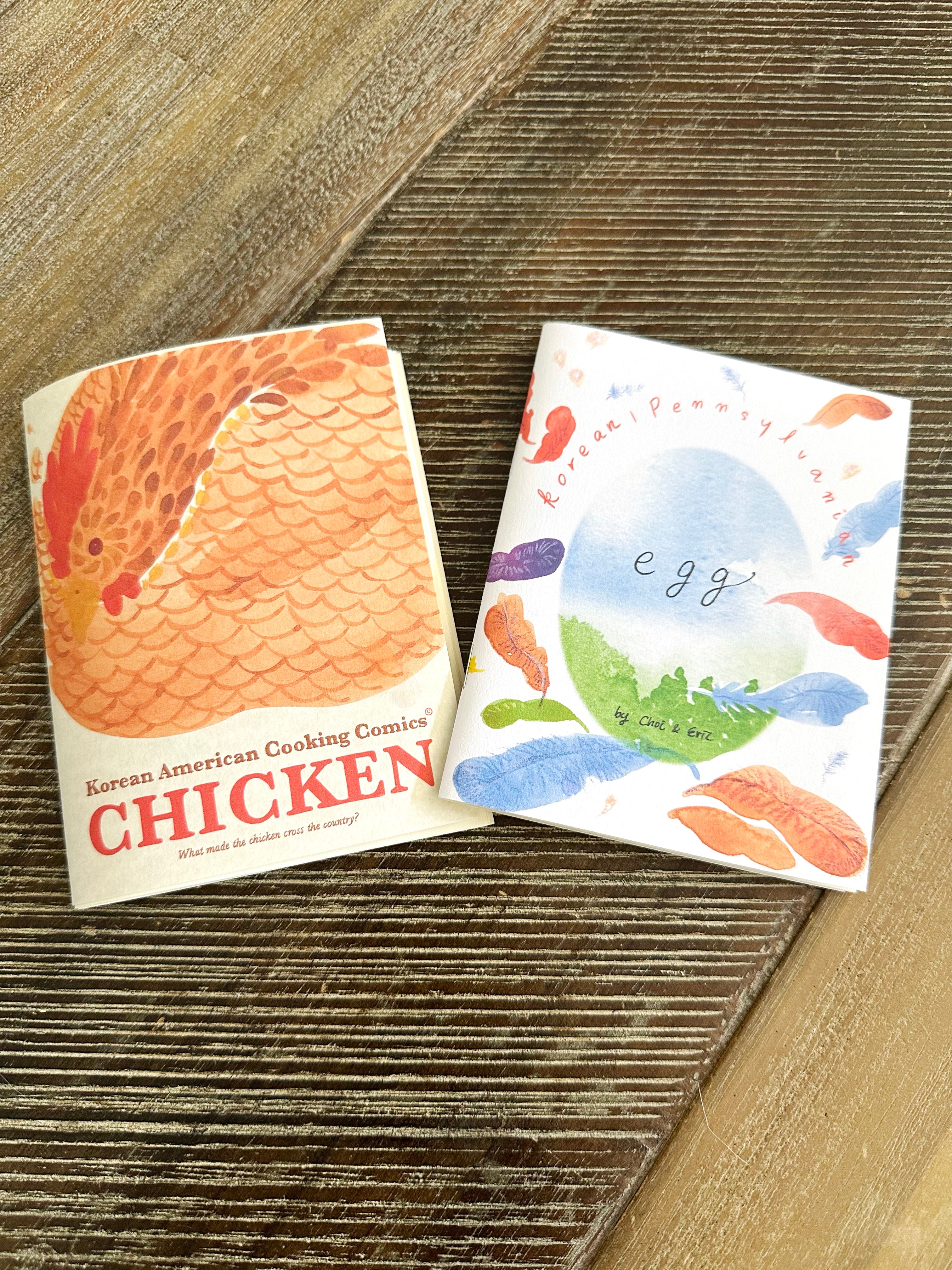 Korean American Cooking Comics - Chicken