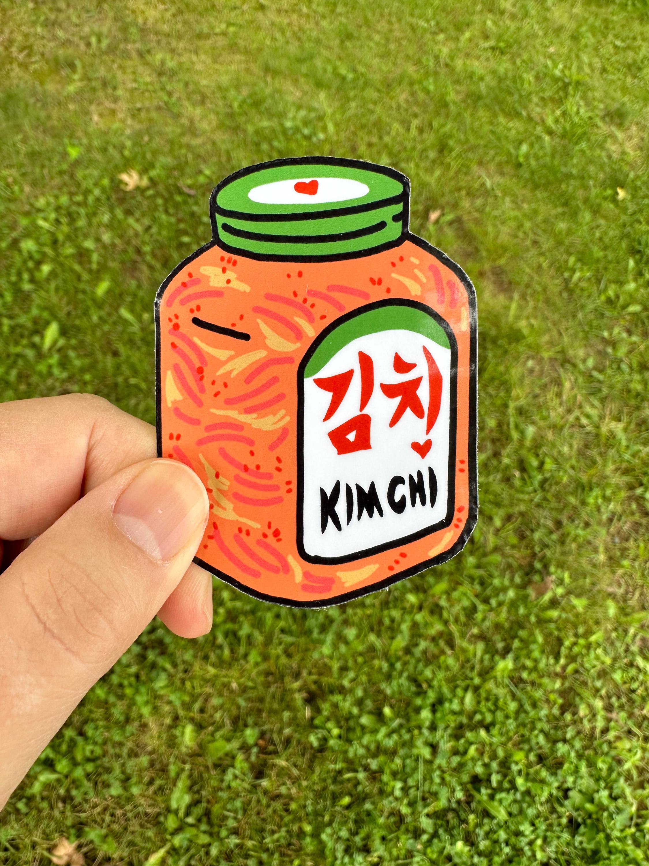 Kimchi Stickers 3-pack