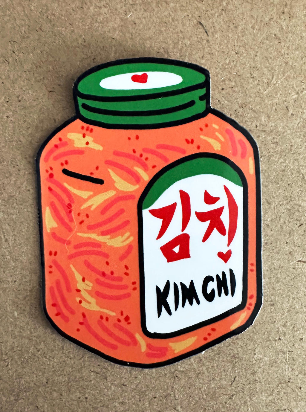 Kimchi Stickers 3-pack