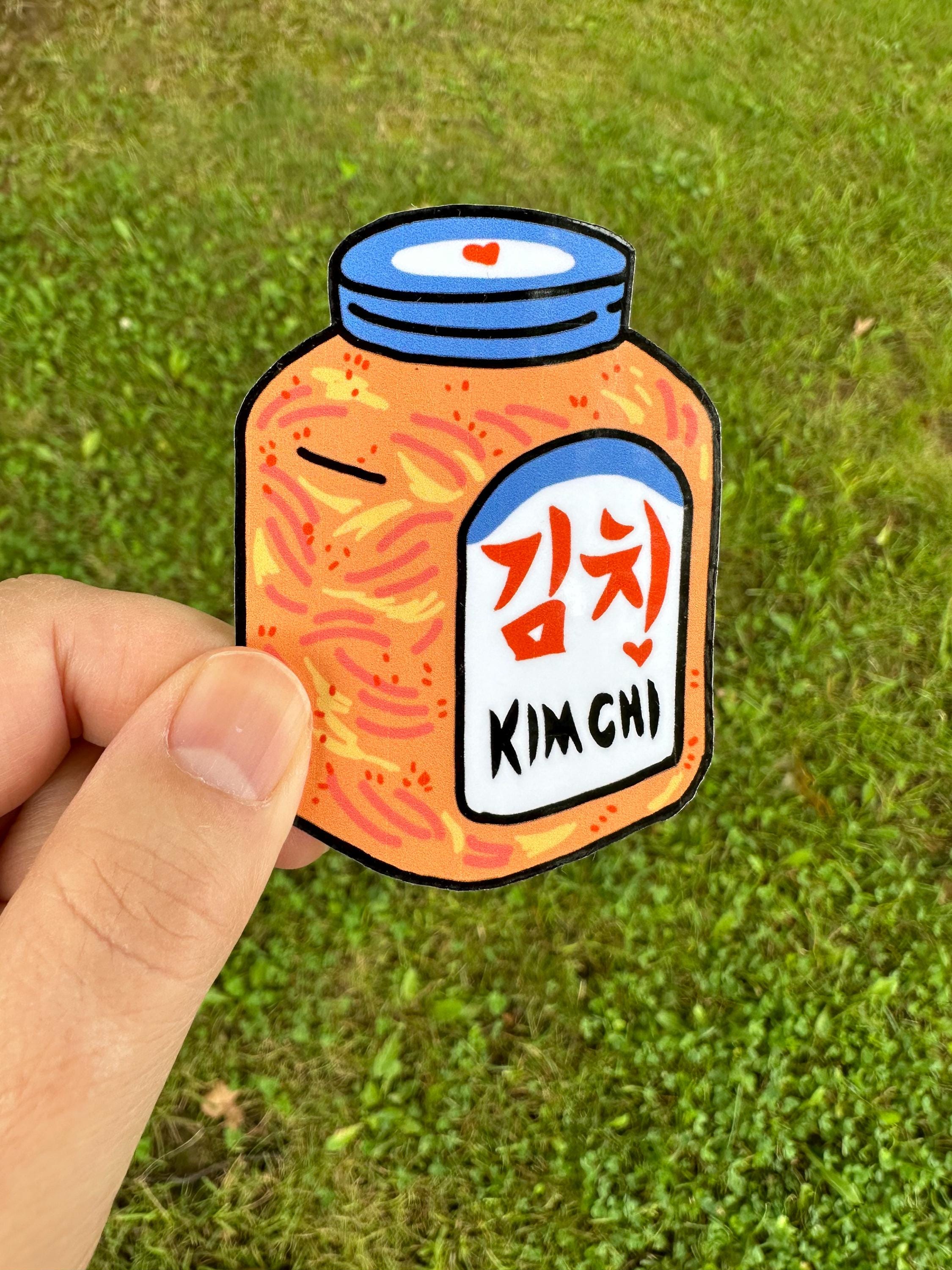 Kimchi Stickers 3-pack