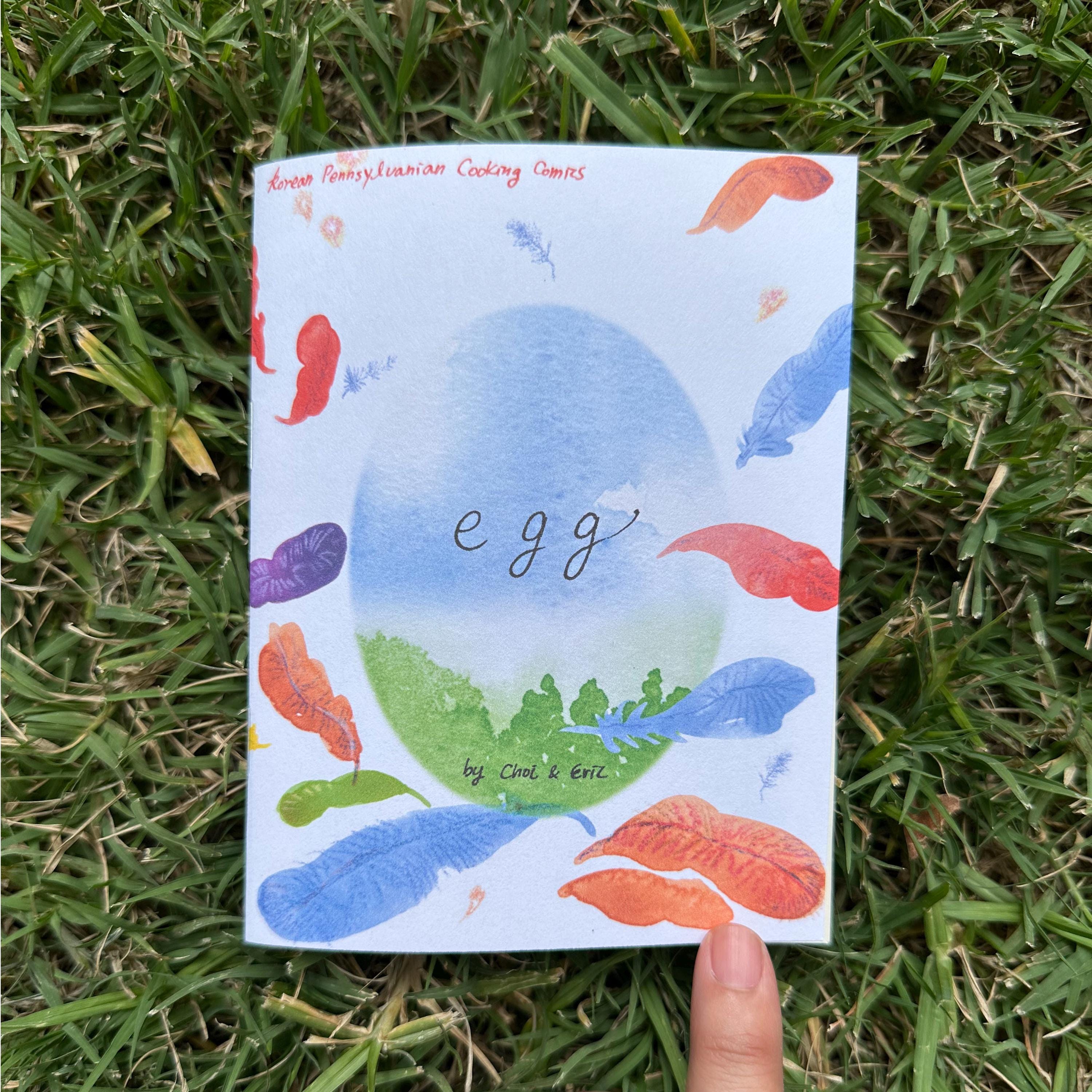 Korean Pennsylvanian Cooking Comics - Egg