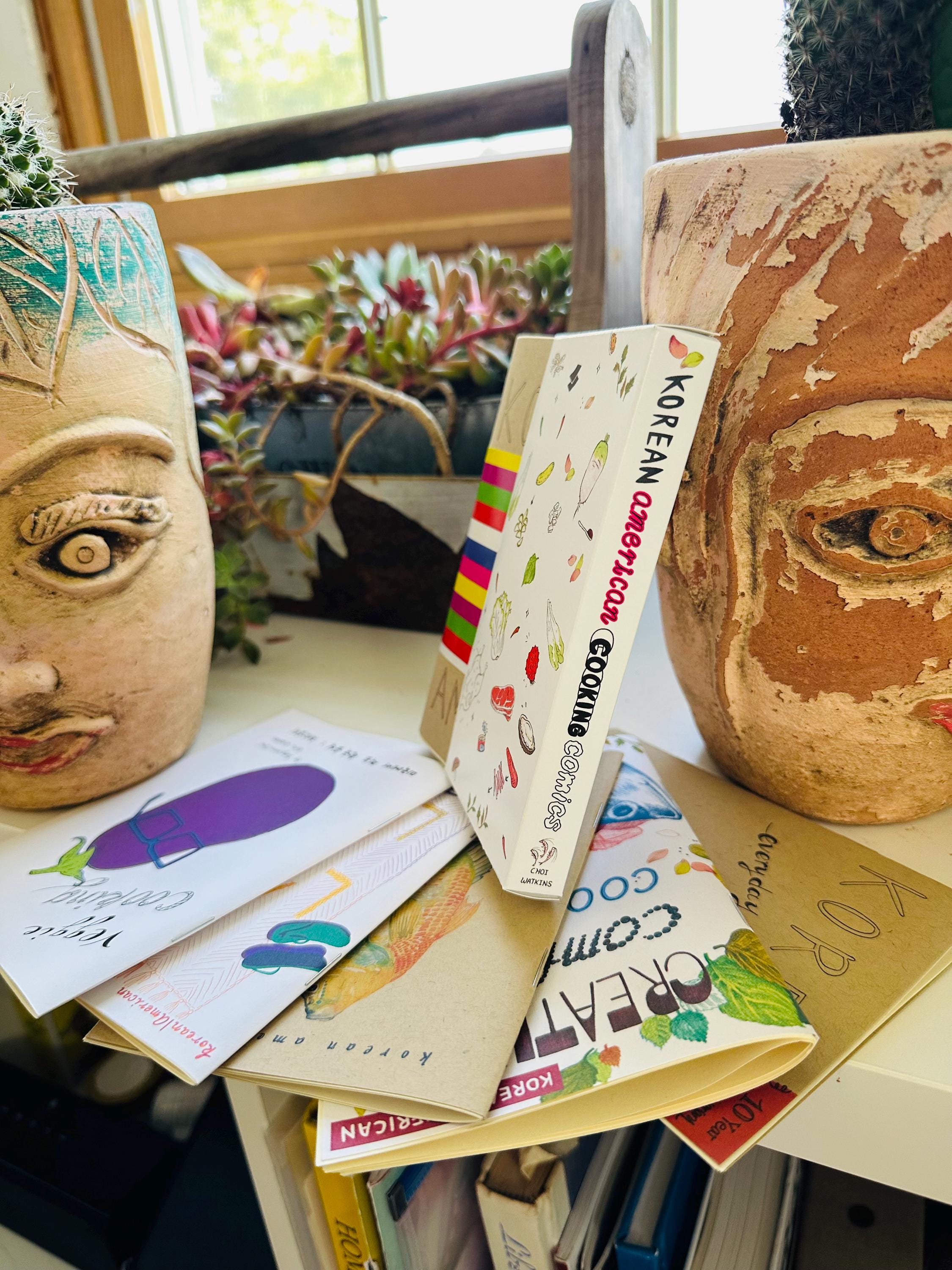 Korean American Cooking Comics  —  6-Pack Bundle© w/Case