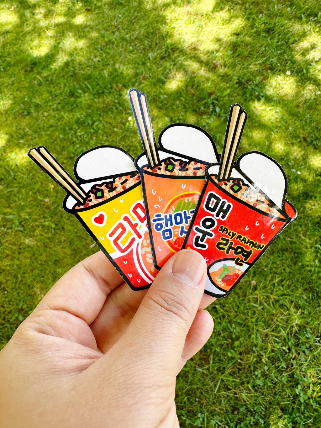 Ramyun Stickers 3-pack