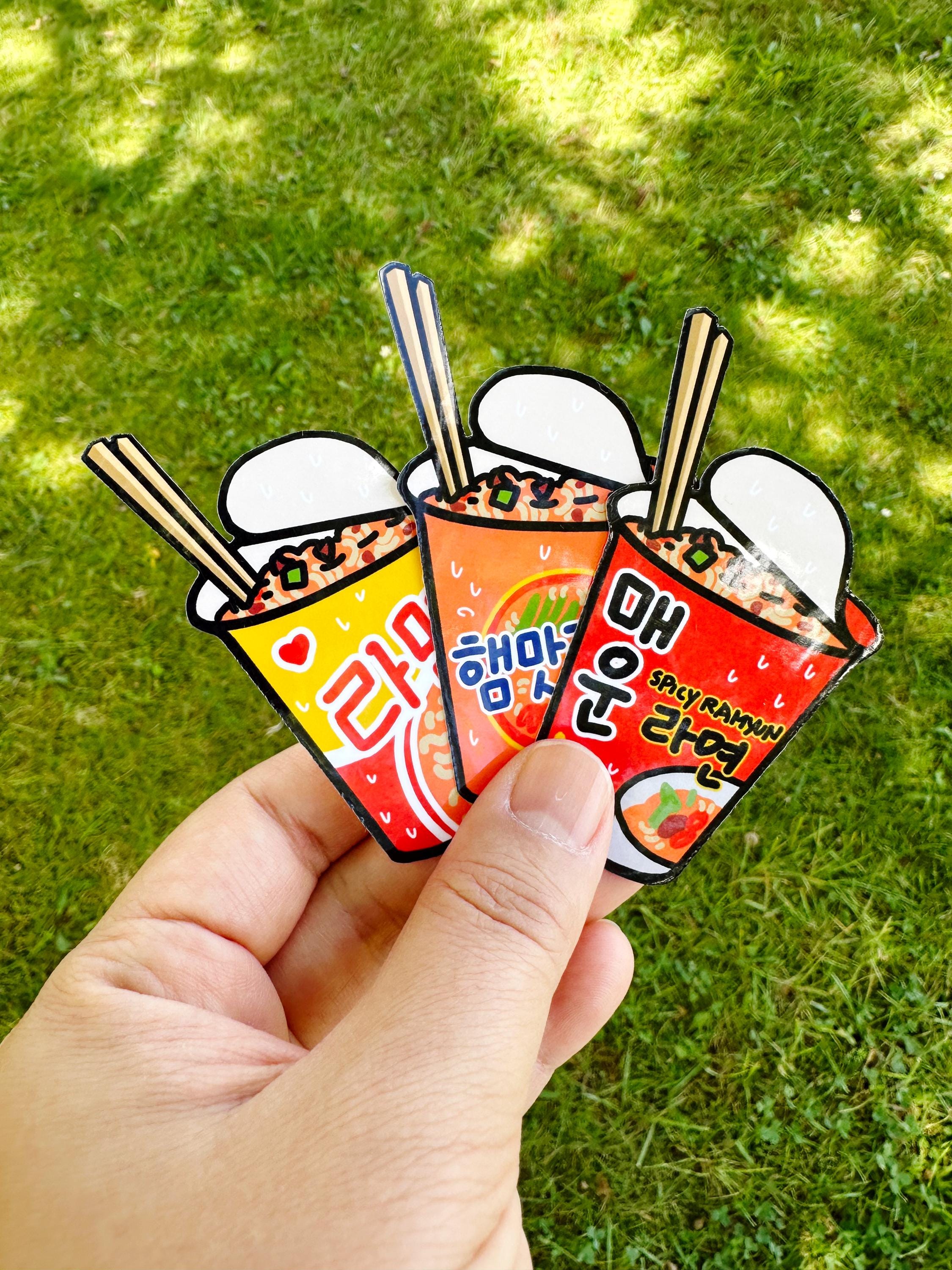 Ramyun Stickers 3-pack