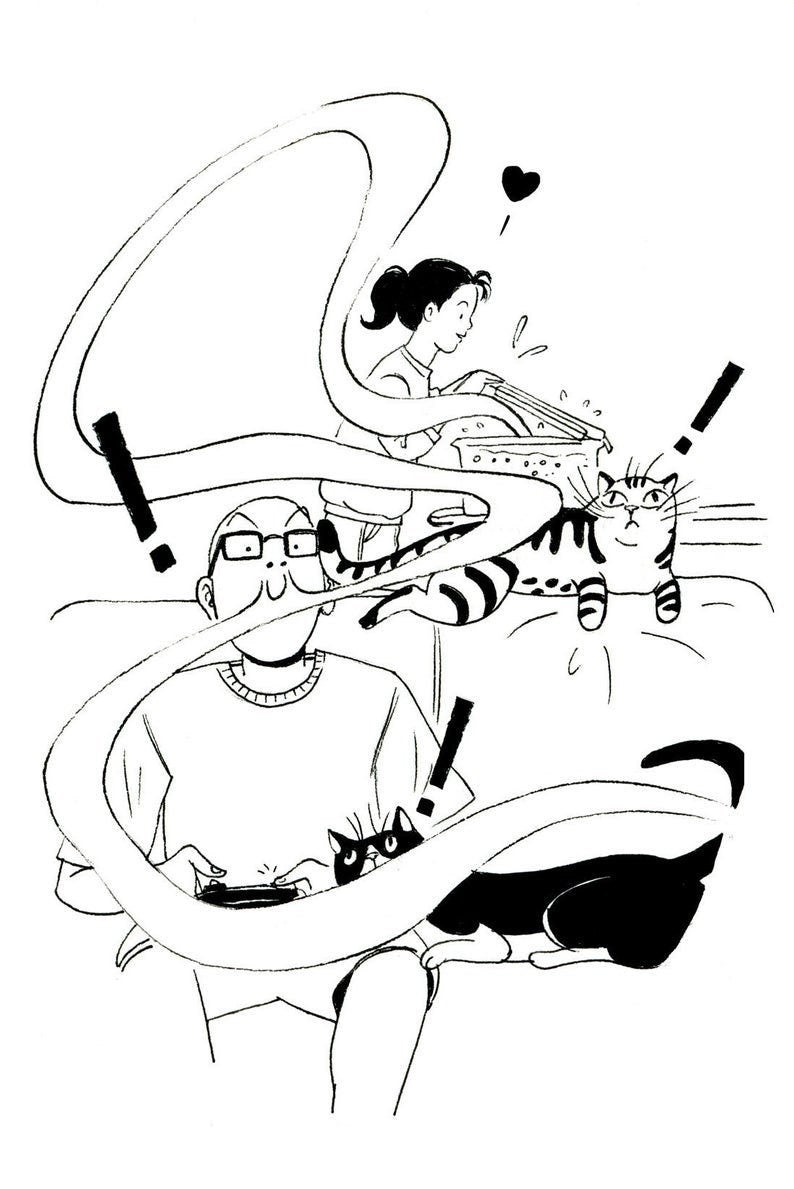 Kimchi ( 김치 ) Recipe Kitchen Towel & Comic Bundle