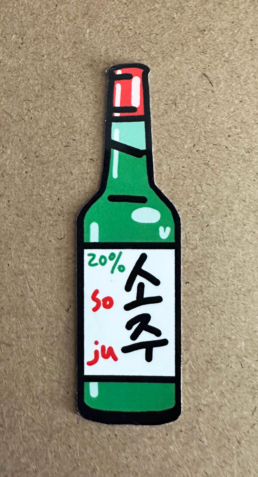 Soju Stickers 3 pack