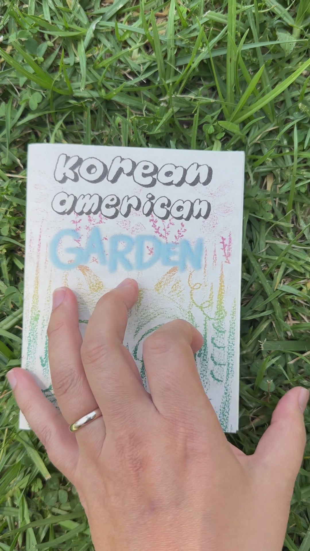 Korean American Cooking Comics - Garden