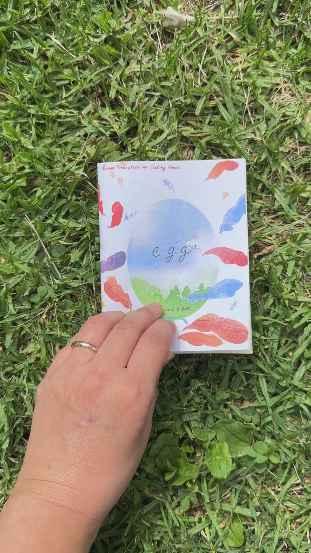 Korean Pennsylvanian Cooking Comics - Egg